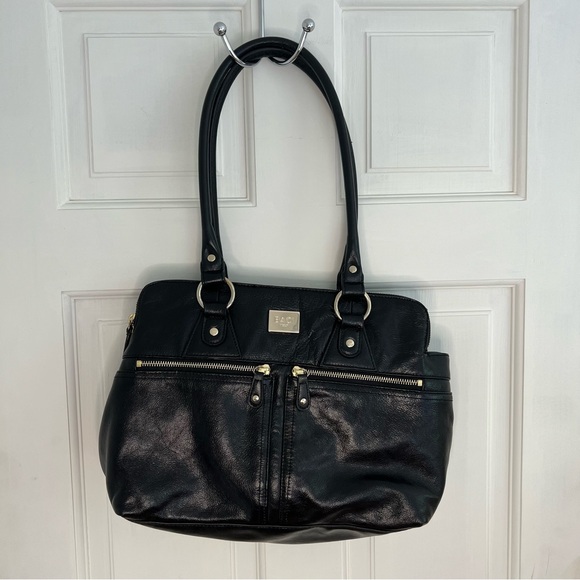 Baci medium satchel leather purse - Picture 1 of 14